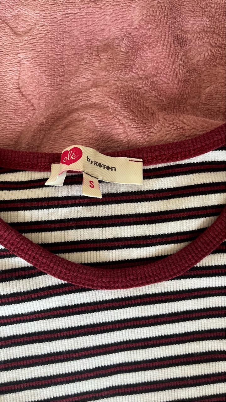 топ полосатый