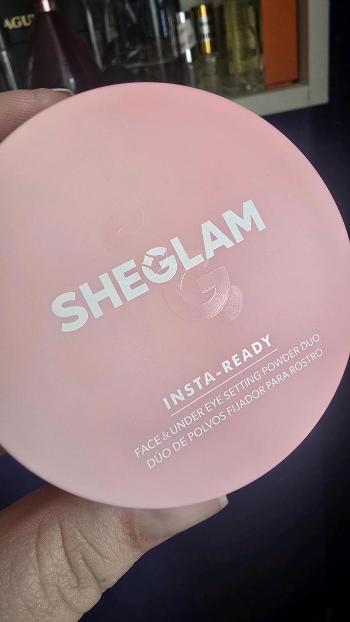 Пудра SHEGLAM Insta-Ready Face & Under Eye Setting Powder Duo рассыпчатая Bubble