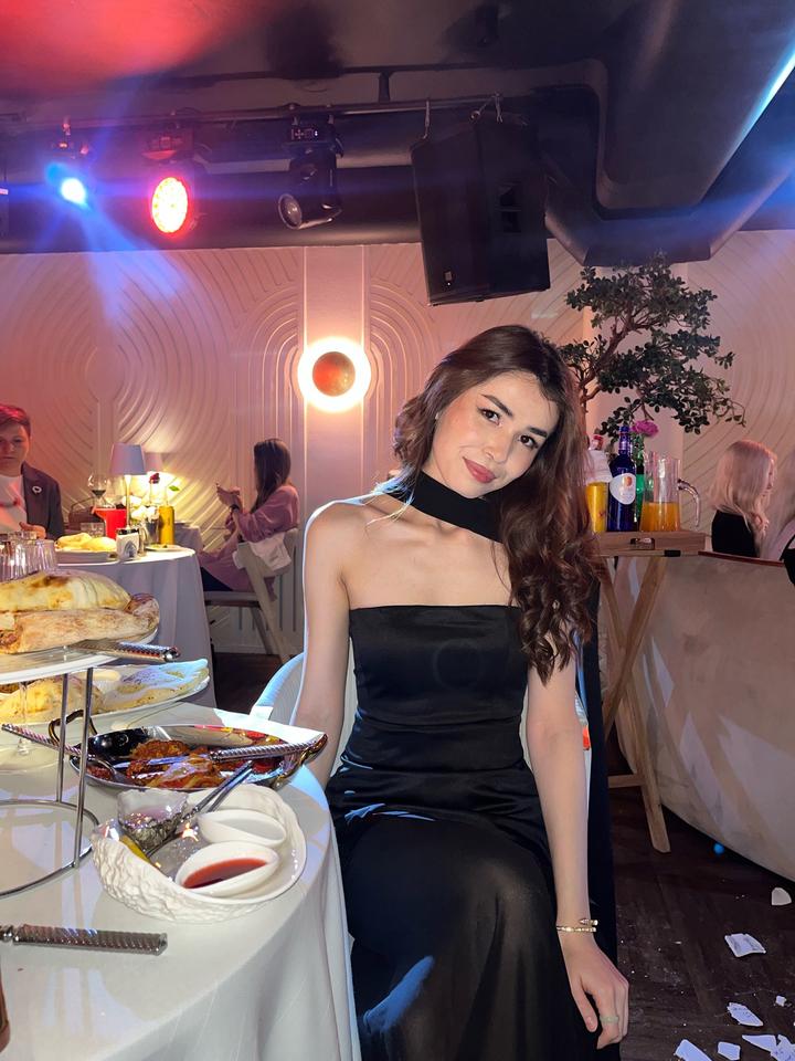 Черное платье С