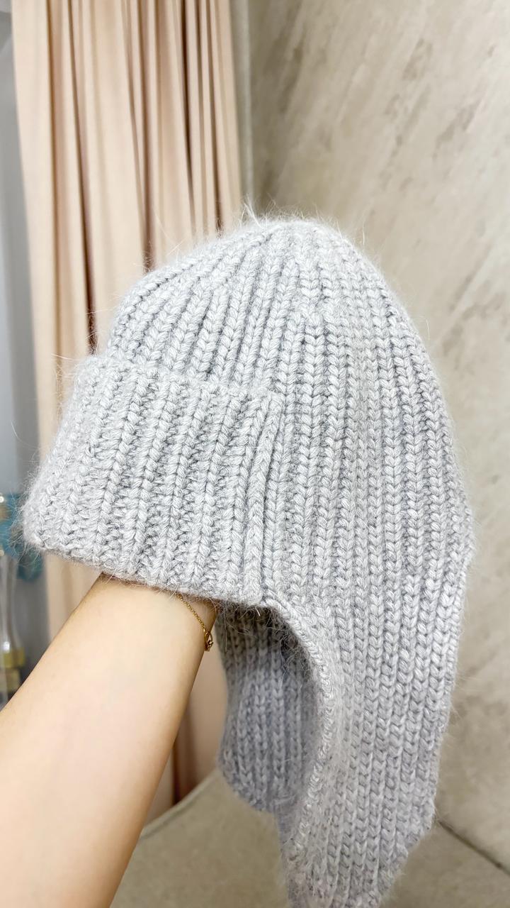 Шапка-ушанка зима