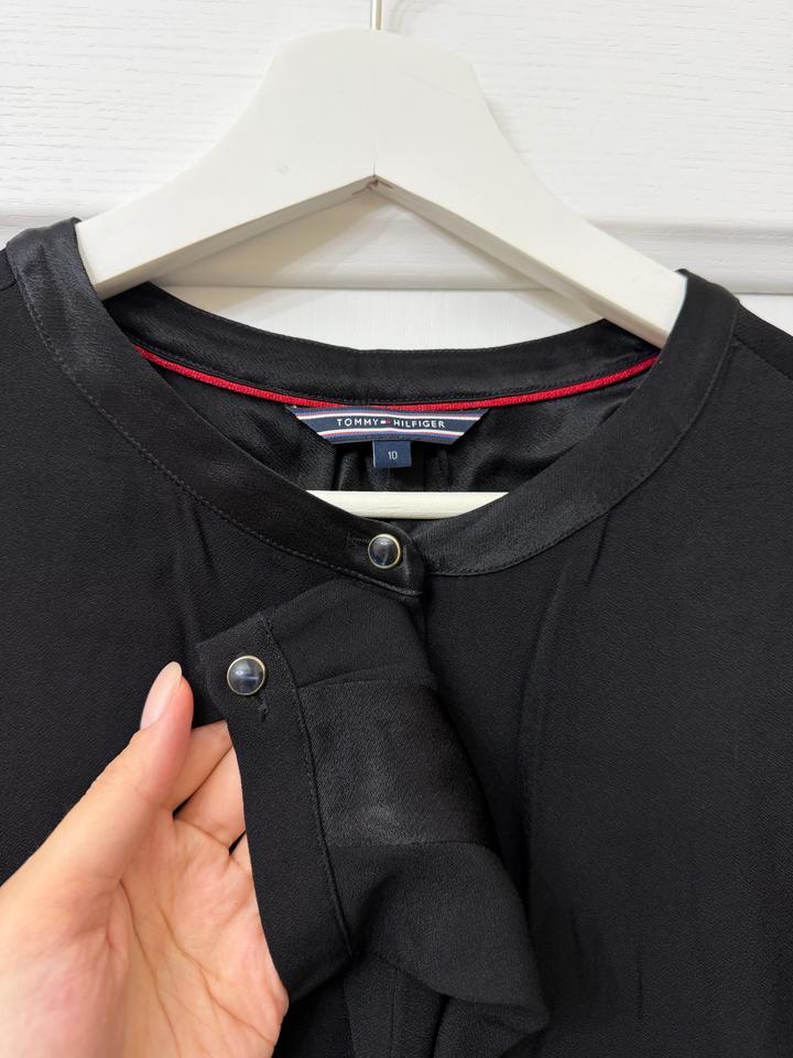 Черная Блузка Tommy Hilfiger