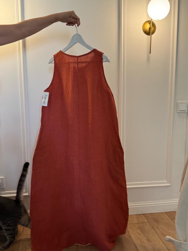 Итальянское Платье из льна