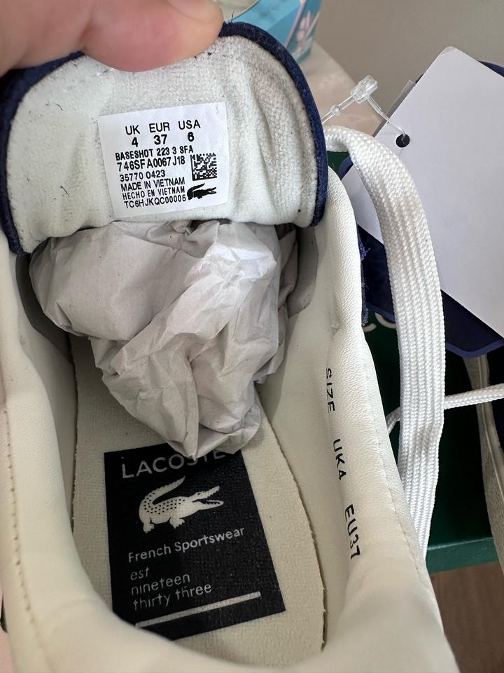 Кеды Lacoste