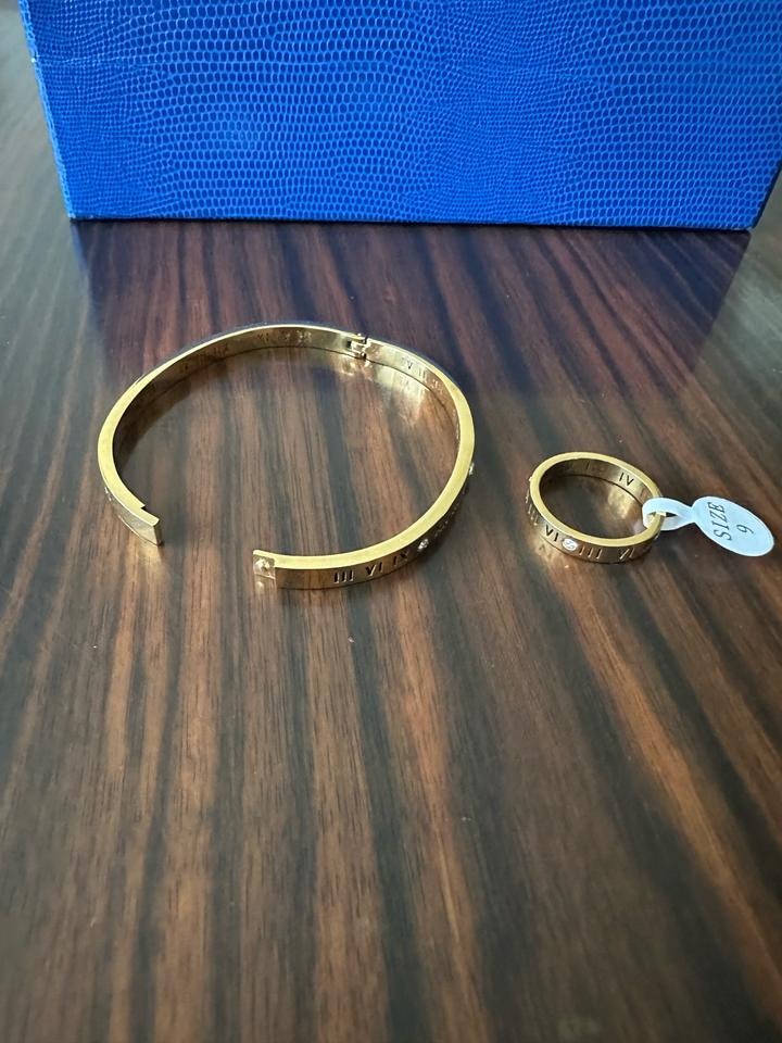 Набор кольцо и браслет