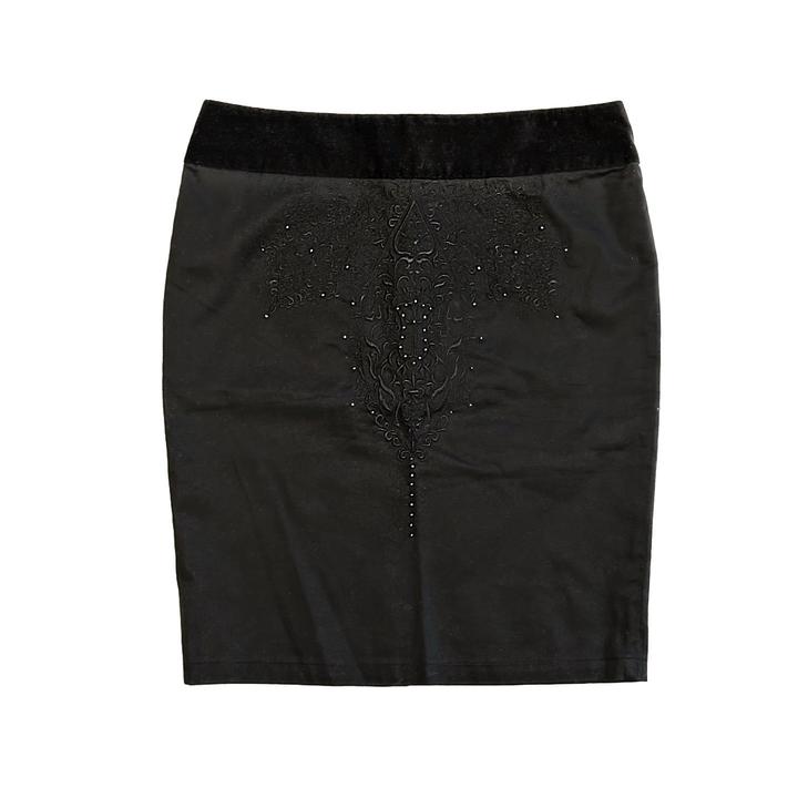 НОВАЯ с этикеткой готическая юбка от Vero Moda с бисером и вышивкой