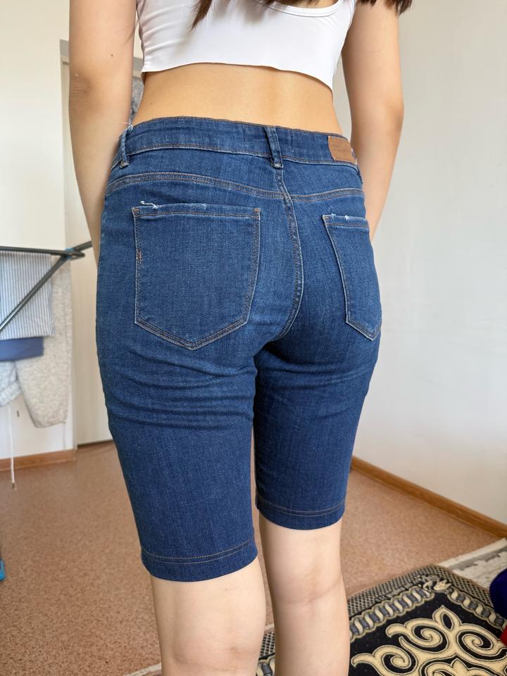 Велосипедки джинсовые