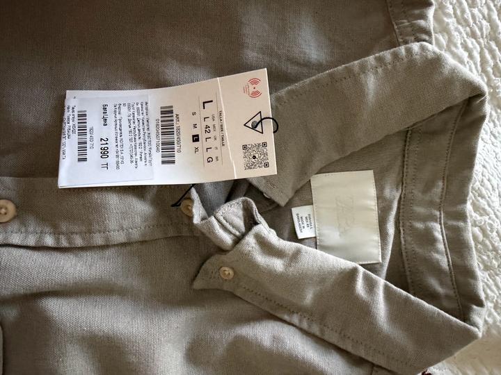 Новая рубашка Zara (L)