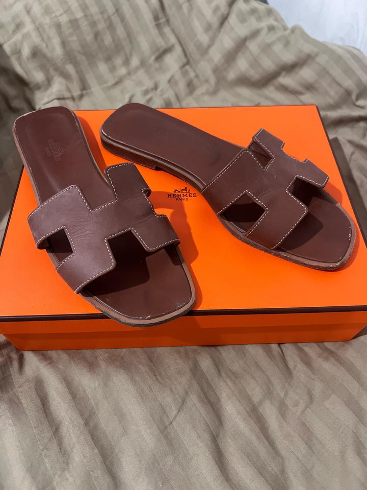 Шлепанцы Hermes Oran