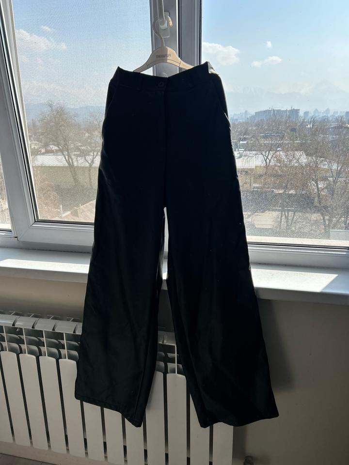 Брюки экокожа