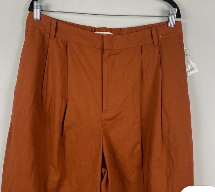 Брюки женские Uniqlo x Comptoir Des Cotonniers, зауженные, плиссирова