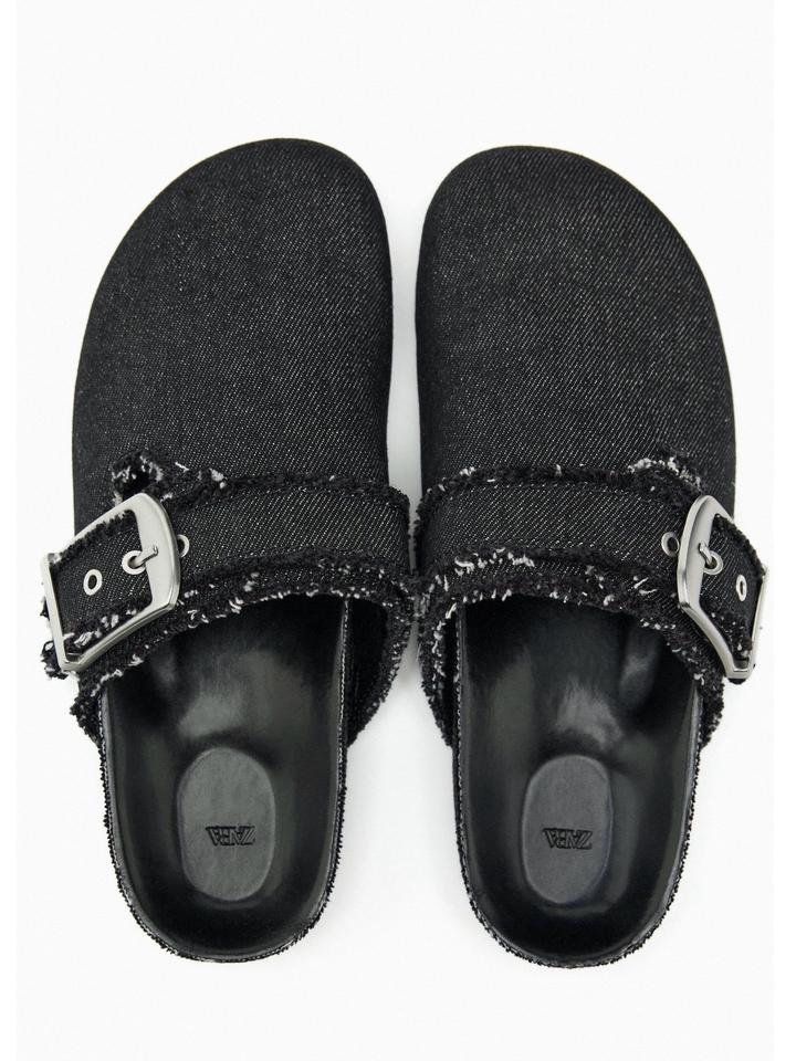 Джинсовые сабо Zara