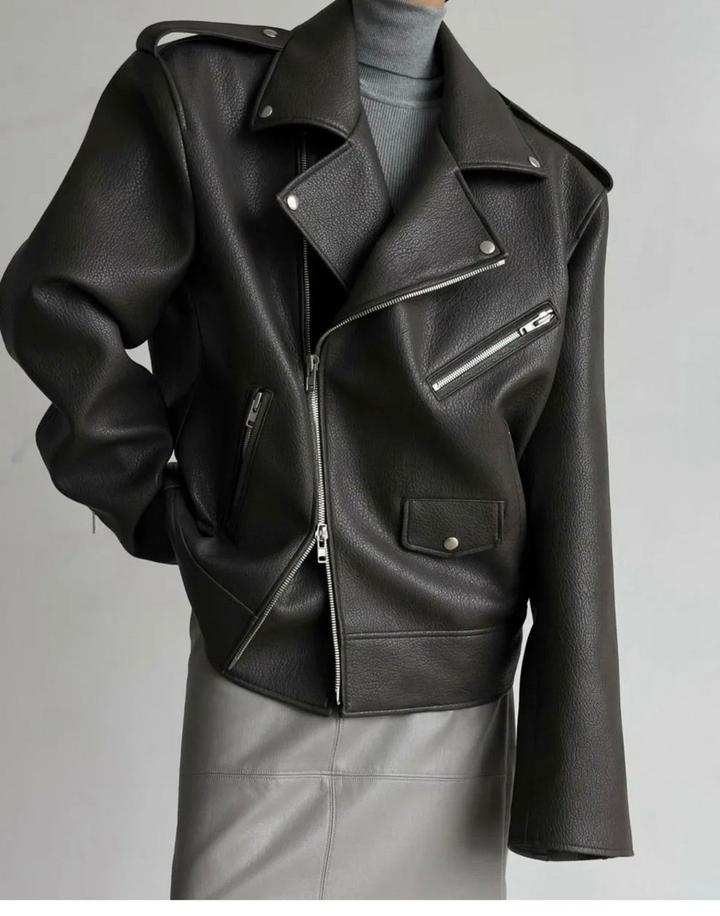 Кожана куртка Paper moon