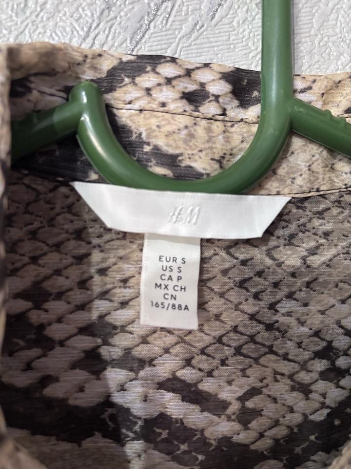 Прозрачная рубашка H&M