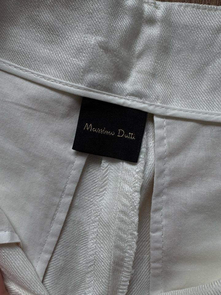 Льняные шорты Massimo Dutti