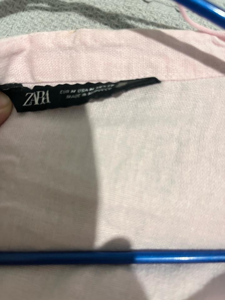 Розовая рубашка Zara