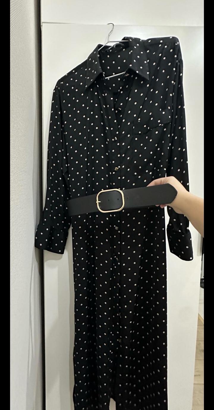 Платье zara рубашка