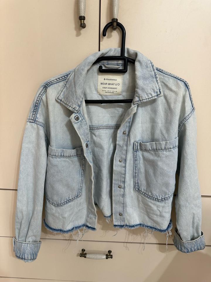 Джинсовка Stradivarius🤍