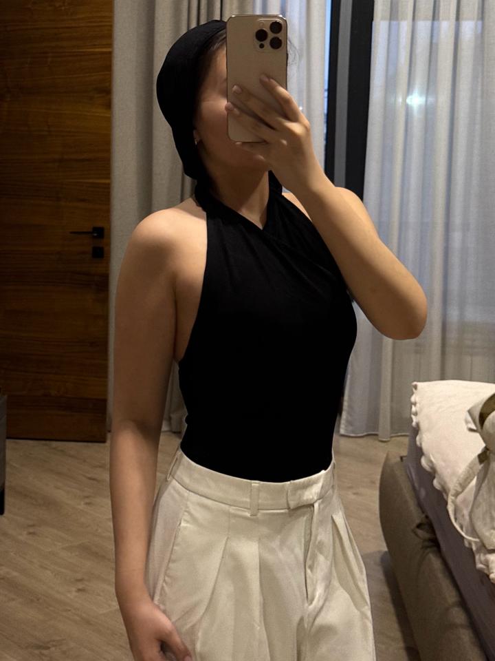 Топ с капюшоном Zara