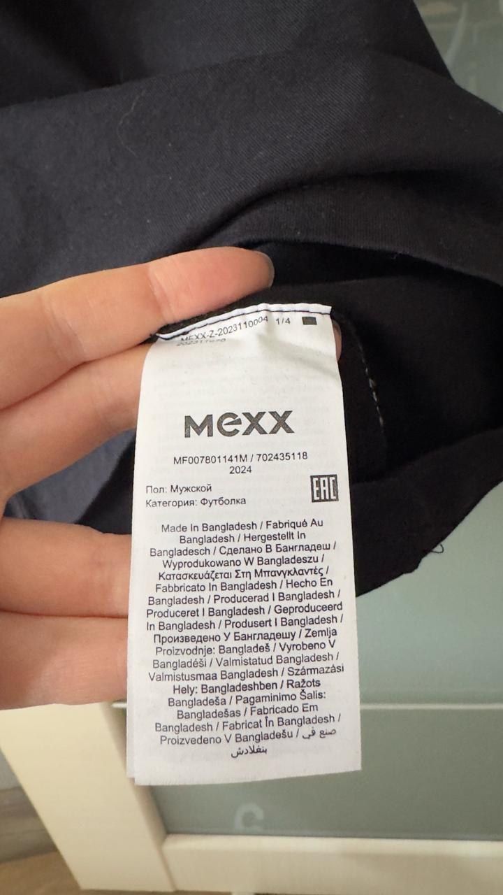 Футболка черная MEXX р L