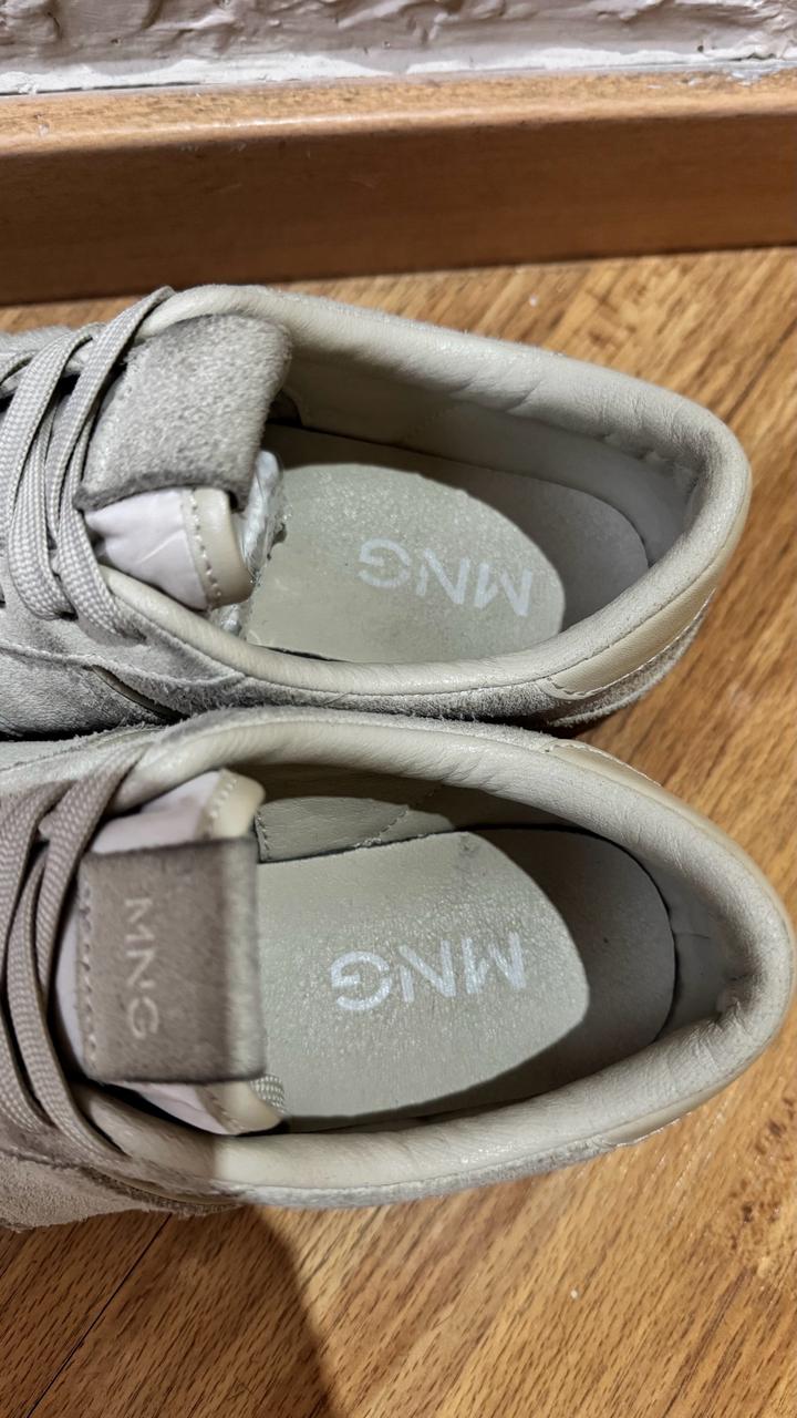 Кеды замшевые Mango