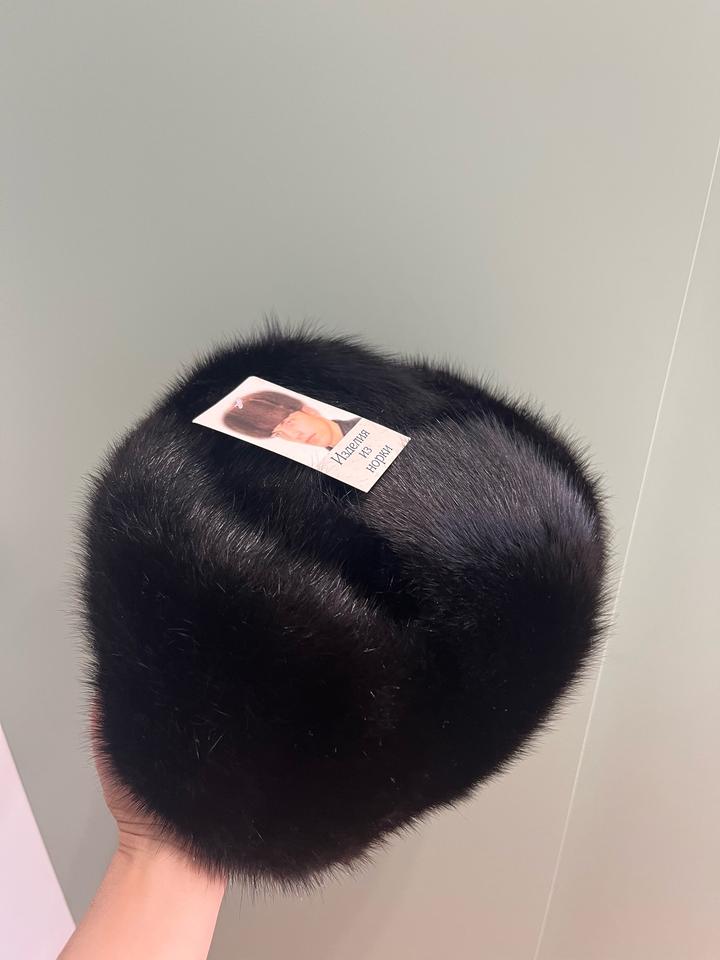 Мужская норковая шапка