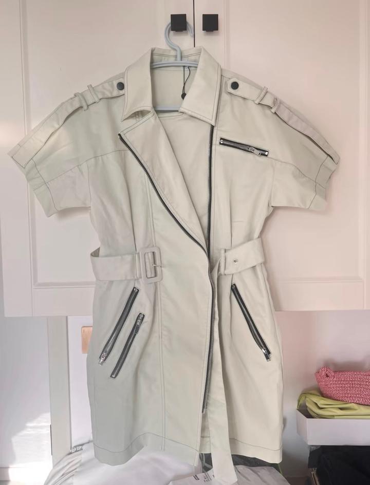 Новое платье с поясом р 44-46 мятное/фисташковое рубашка мини