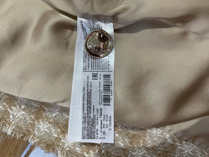 Твид от ПИДЖАК ИЗ ТВИДА С ПУГОВИЦЕЙ-СТРАЗОМ