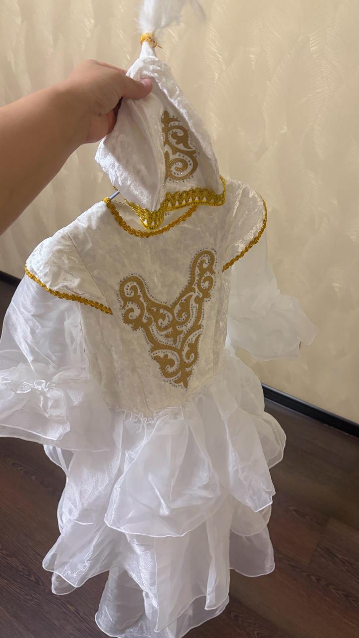 Казахское платье на девочку 128 см