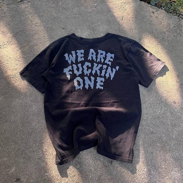 Футболка we are fuckin one