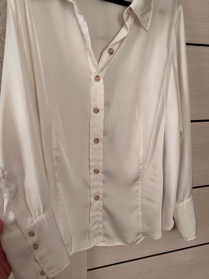 белая рубашка H&M
