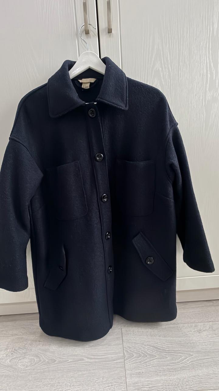 Пальто 100 % шерсть H&M
