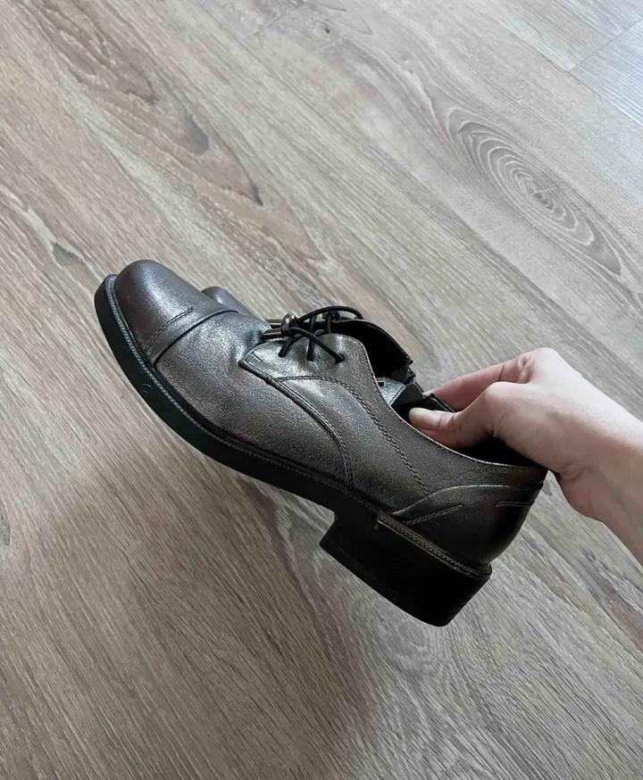 Ботинки лазерная кожа