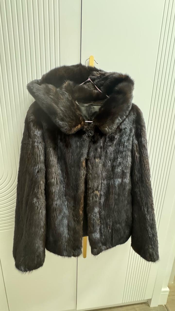 Норковая шуба .