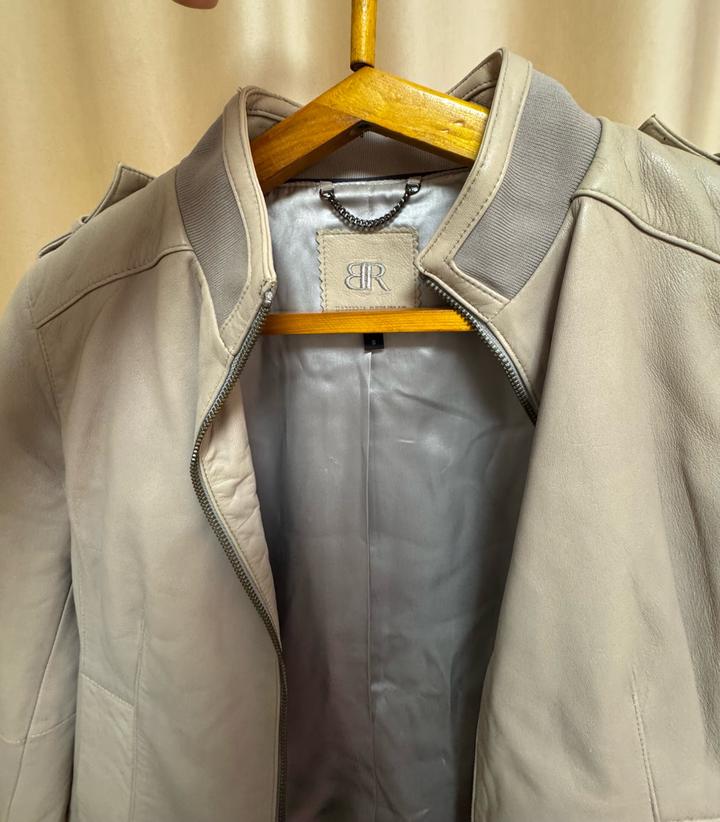 Кожаная куртка Banana Republic