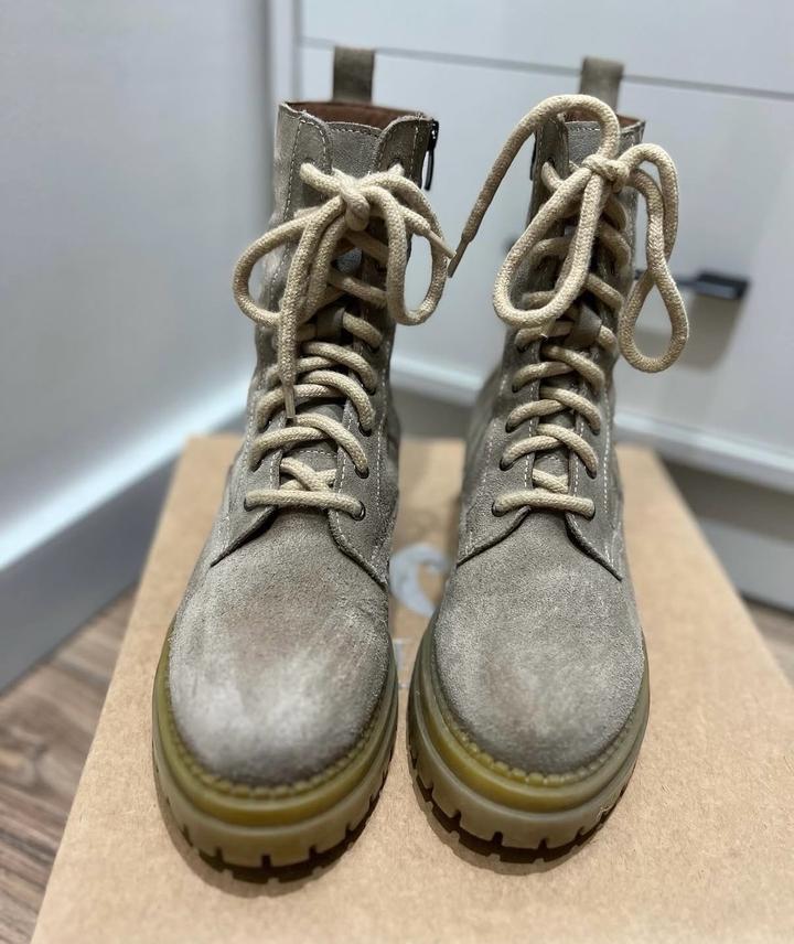 Ботинки зима замш