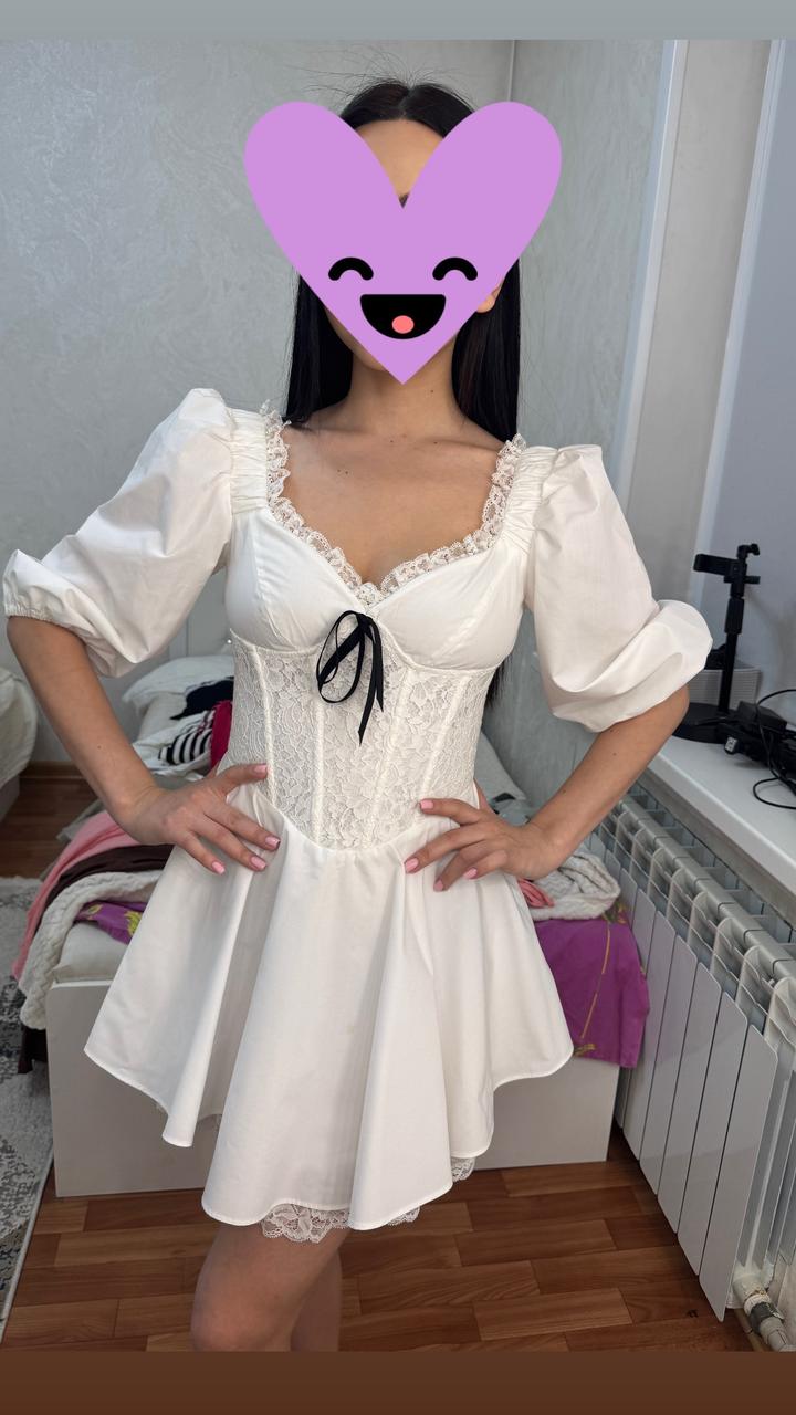 Белое платье от lichi