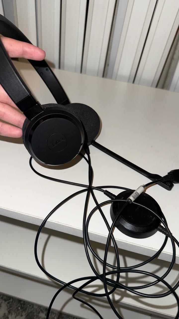 Наушники Jabra Evolve 20 MS Stereo черный