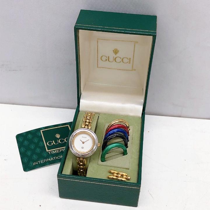 Iconic Gucci Change Bezel часы