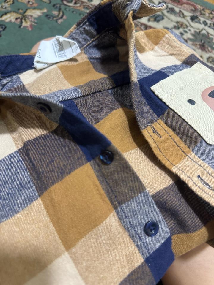 Теплая рубашка от babygo