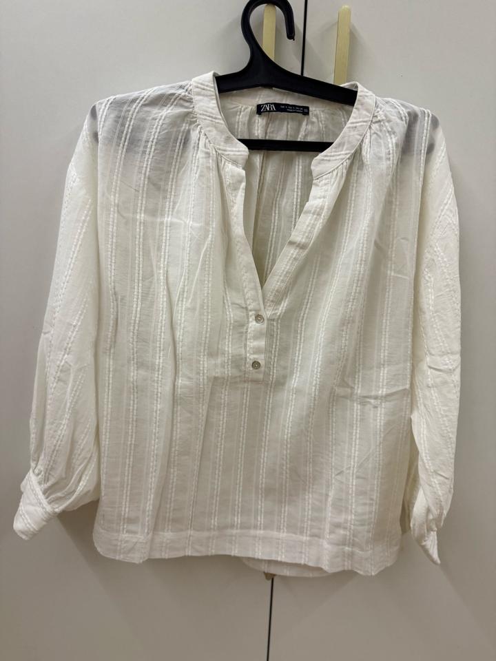 Белая рубашка Зара