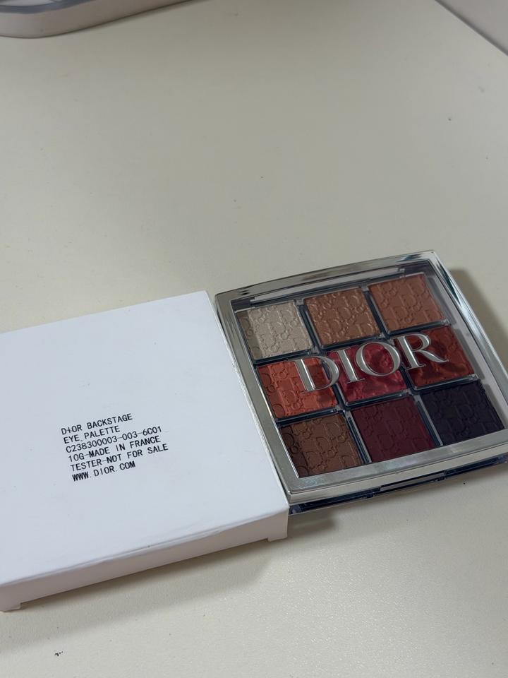 Dior Backstage Eye Palette 003 Amber Neutrals (Тестер)