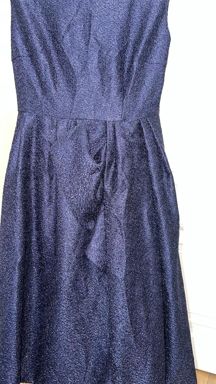 Платье синее