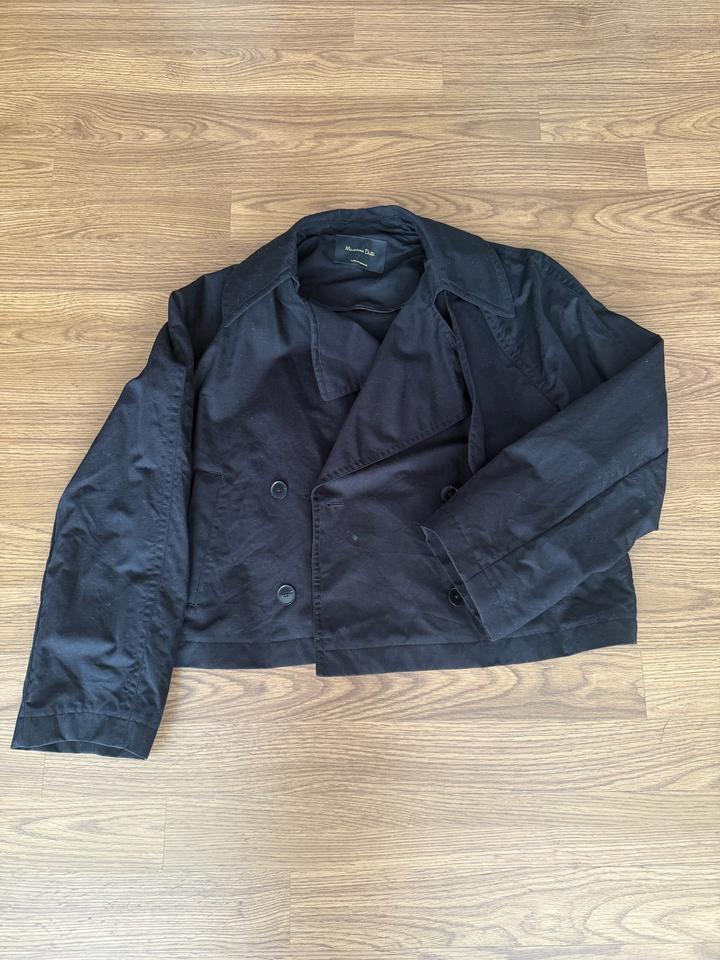 Укороченное пальто Massimo Dutti