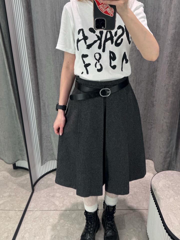 Шерстяная юбочка