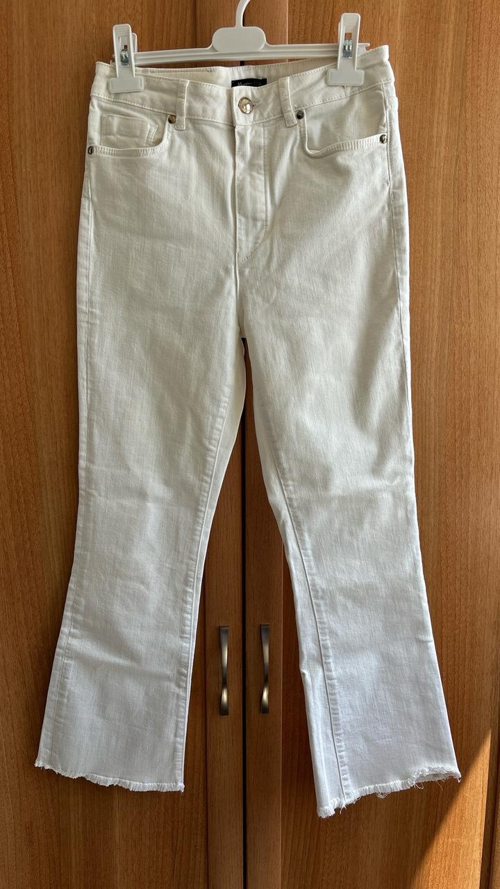 Белые джинсы Massimo Dutti