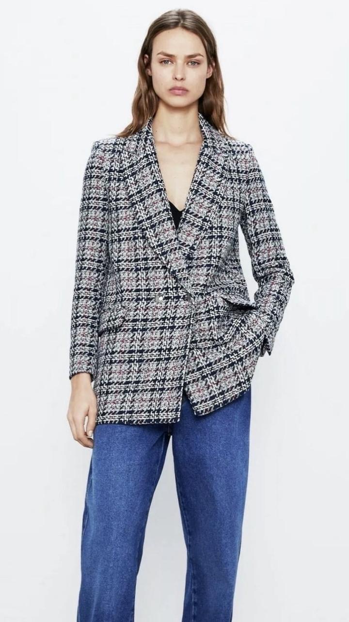 Жакет Zara твидовый