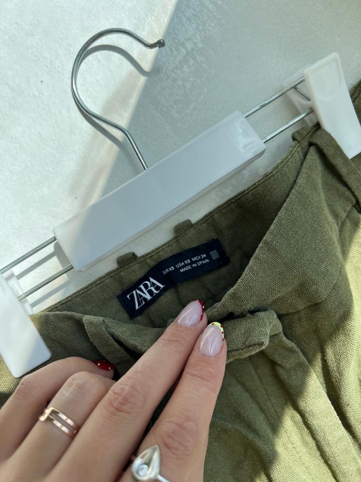 Шорты лен Zara
