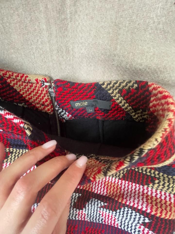 Плотная юбка от maje