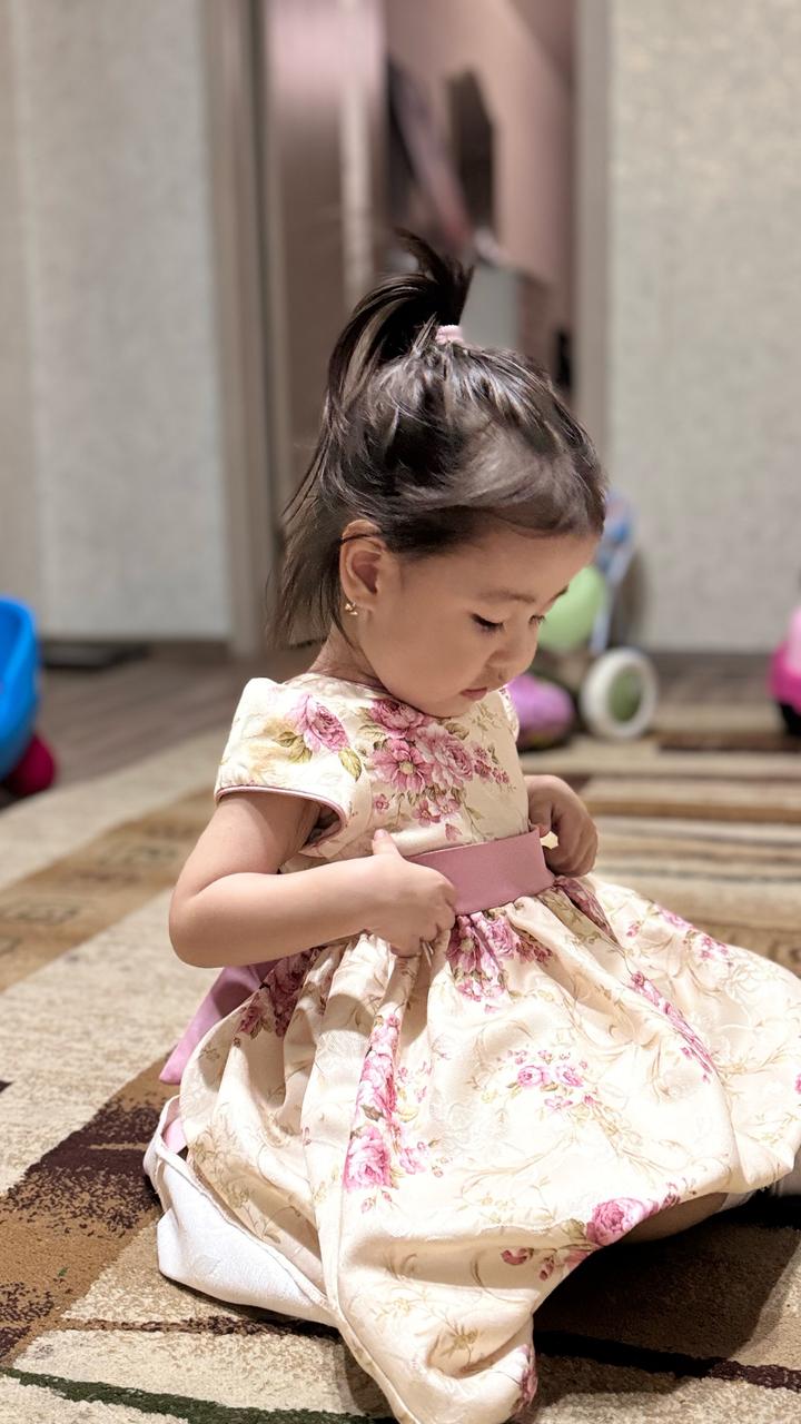 Цветочное платье