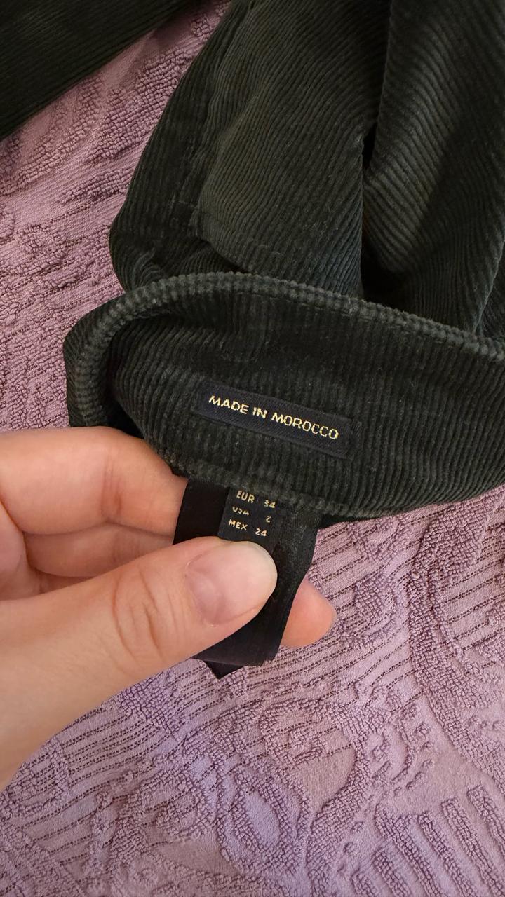 Вельветовые брюки Massimo Dutti
